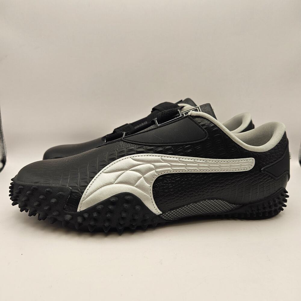 PUMA X A$AP ROCKY MEN'S 10.5 BLACK CROC MOSTRO 404408-01 SILVER CARBON NWOB - Picture 2 of 6